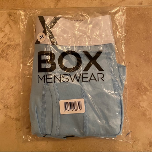 BoxMenswear Medium NWT Blue Boxer Briefs - Picture 4 of 12